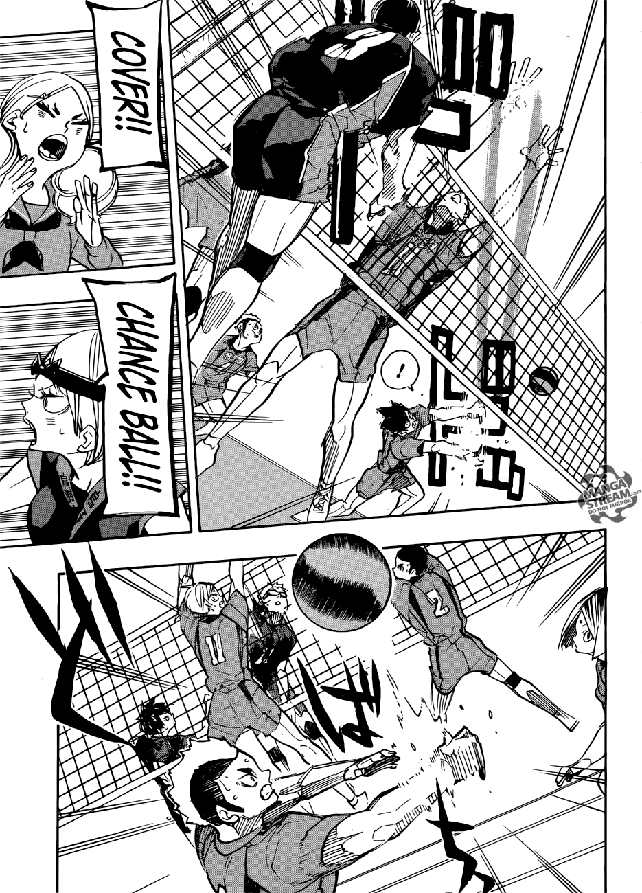 Haikyuu!! chapter 306 - page 15