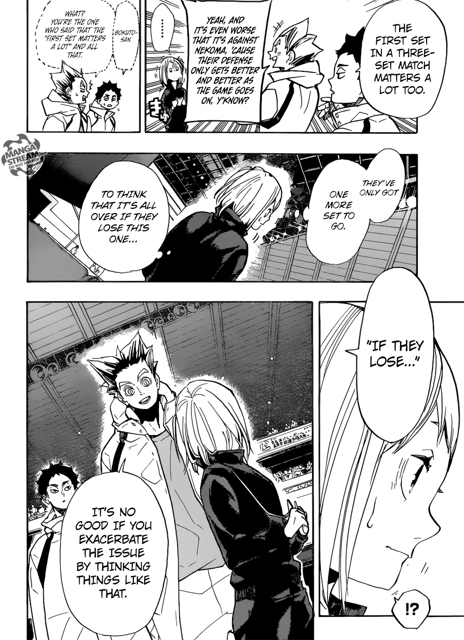 Haikyuu!! chapter 306 - page 4