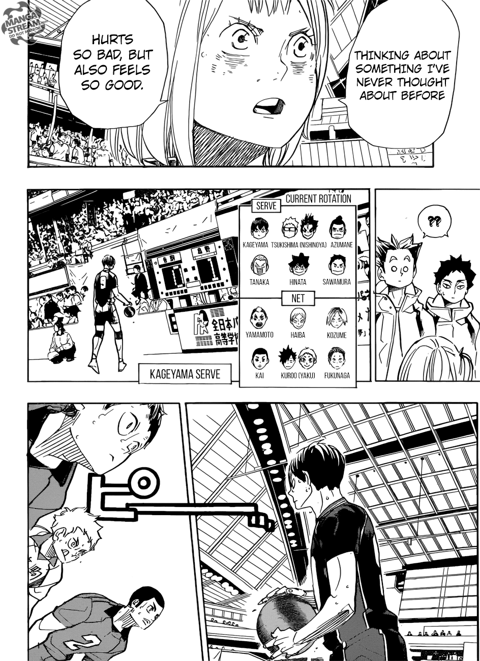 Haikyuu!! chapter 306 - page 6