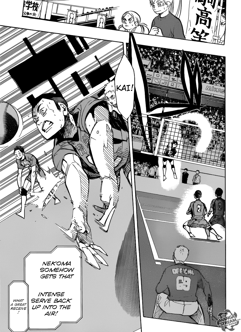 Haikyuu!! chapter 306 - page 7