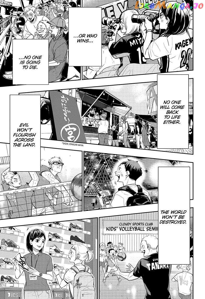 Haikyuu!! chapter 402.1 - page 15