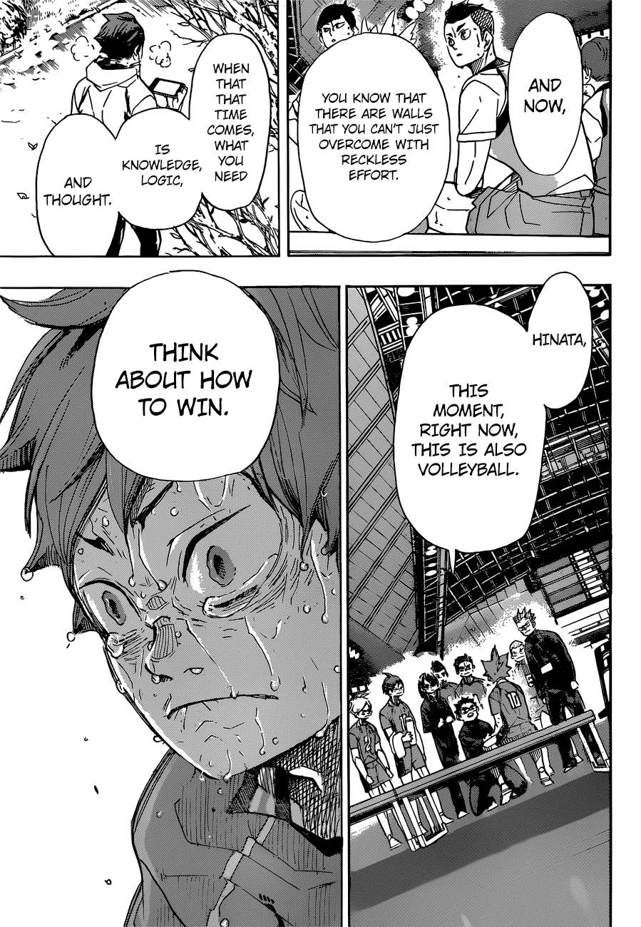 Haikyuu!! chapter 365 - page 9