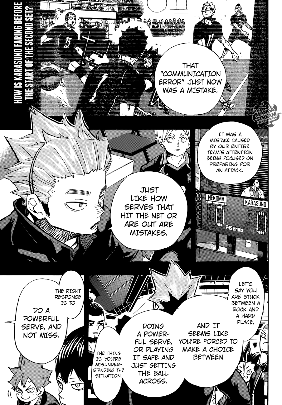 Haikyuu!! chapter 307 - page 1