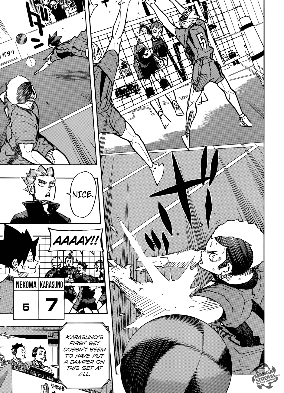 Haikyuu!! chapter 307 - page 10