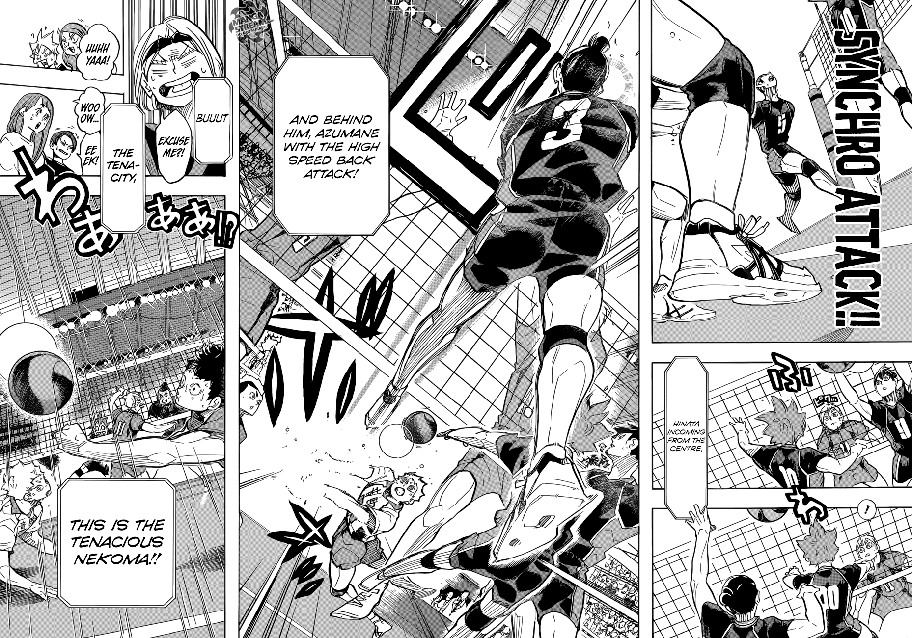 Haikyuu!! chapter 307 - page 17