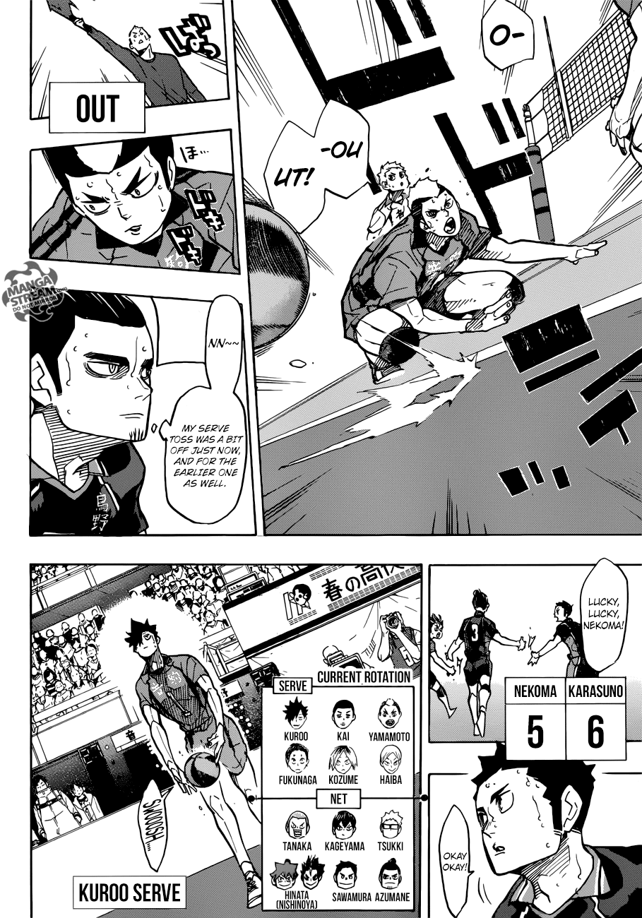 Haikyuu!! chapter 307 - page 5