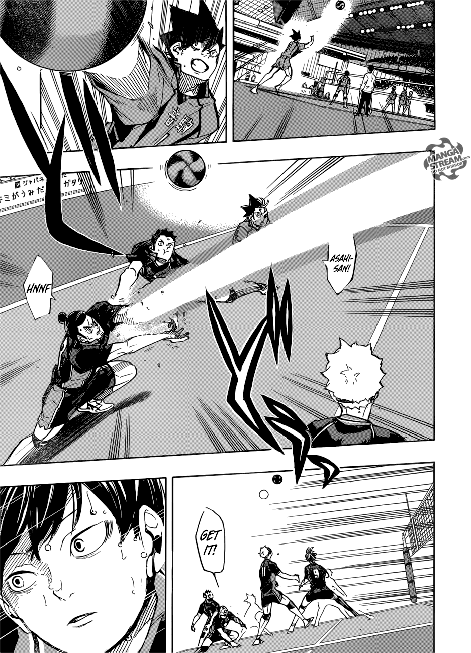 Haikyuu!! chapter 307 - page 6