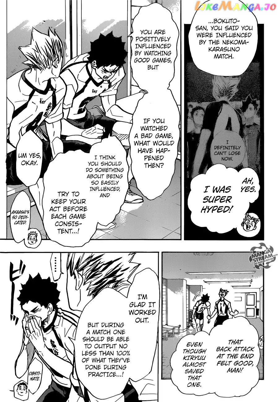 Haikyuu!! chapter 337 - page 15