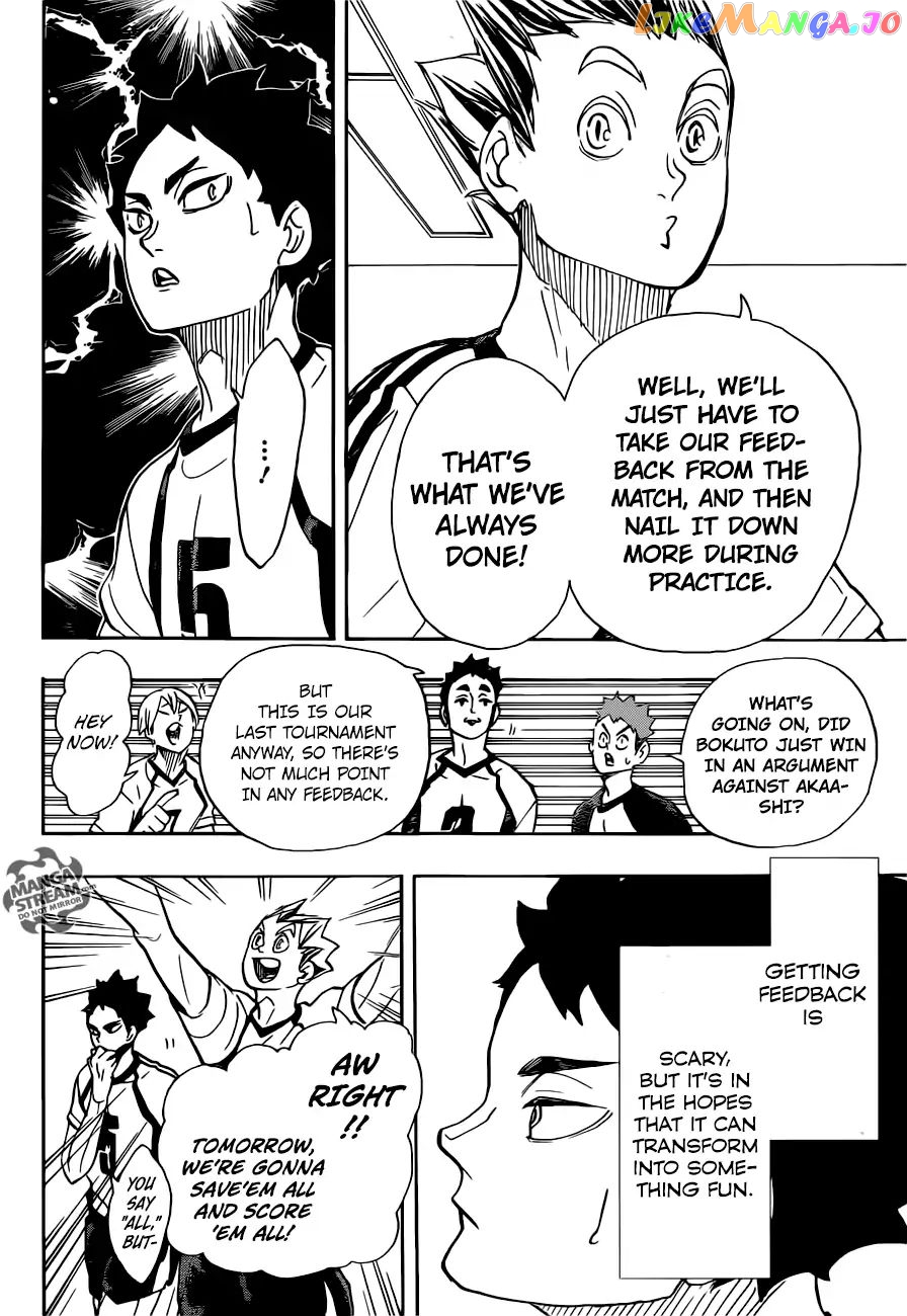 Haikyuu!! chapter 337 - page 16