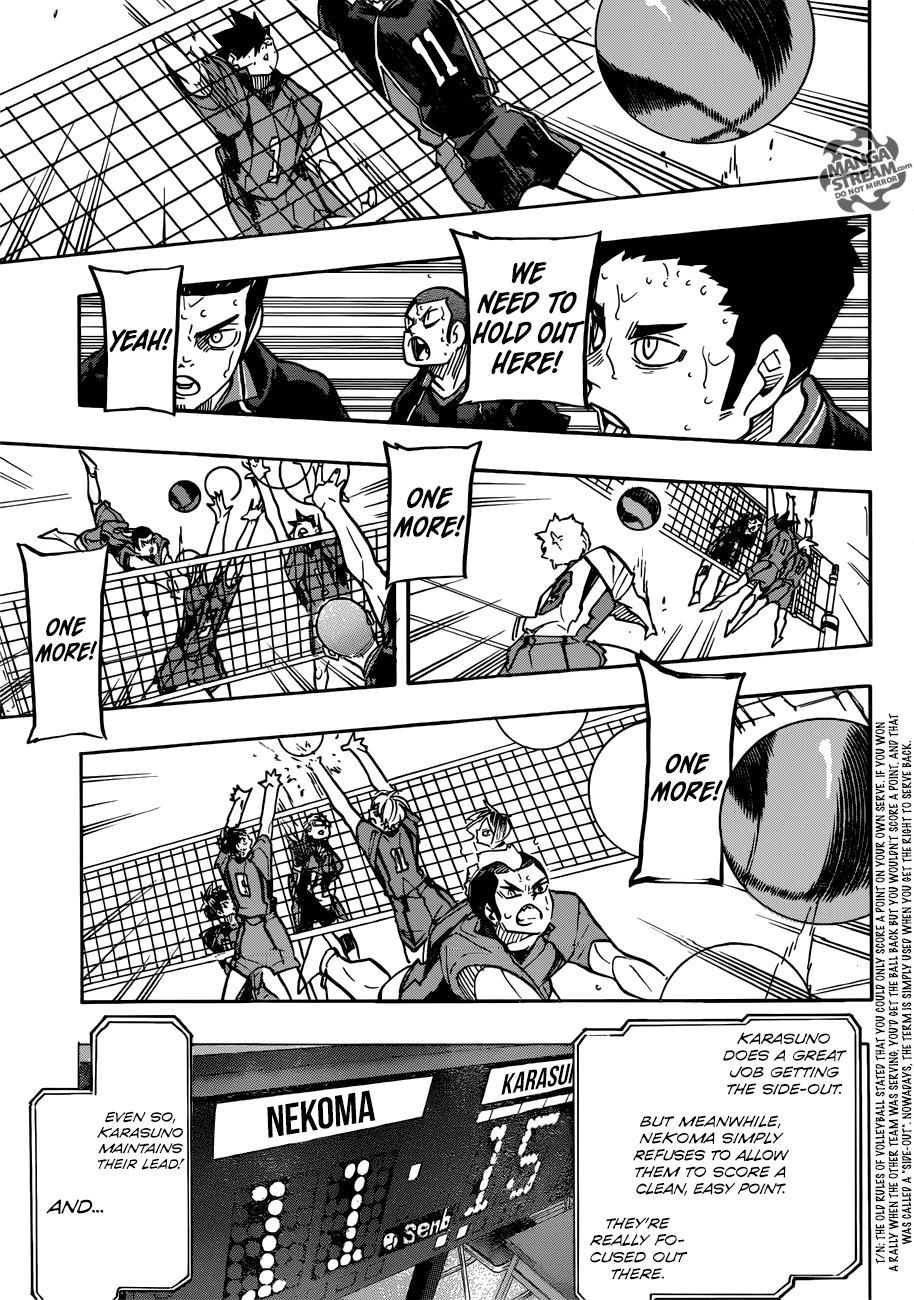 Haikyuu!! chapter 309 - page 15