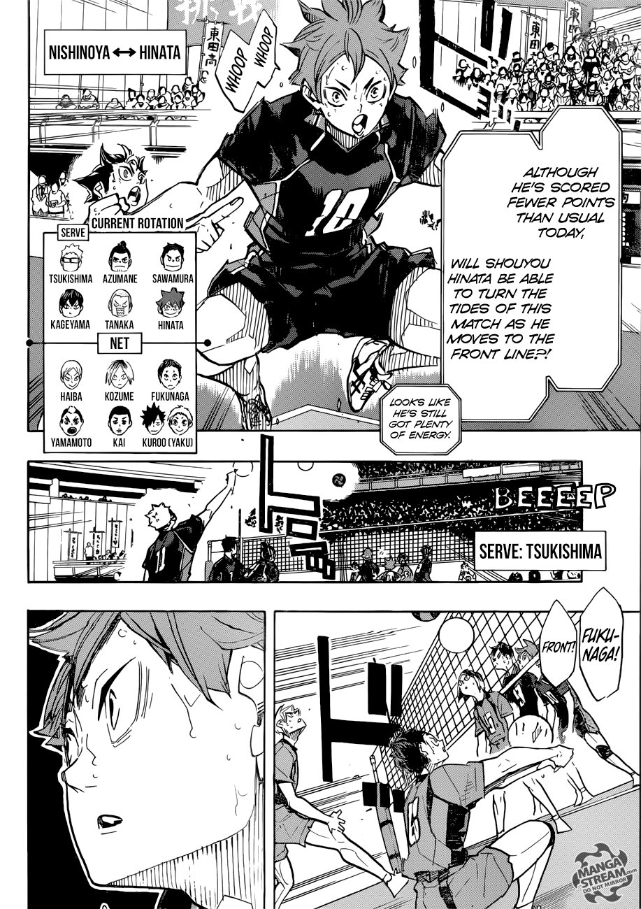 Haikyuu!! chapter 309 - page 16