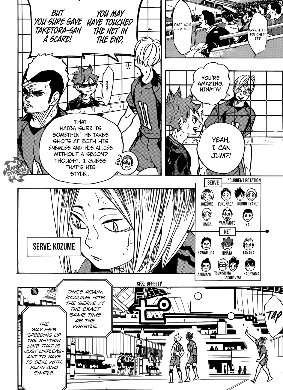 Haikyuu!! chapter 309 - page 3