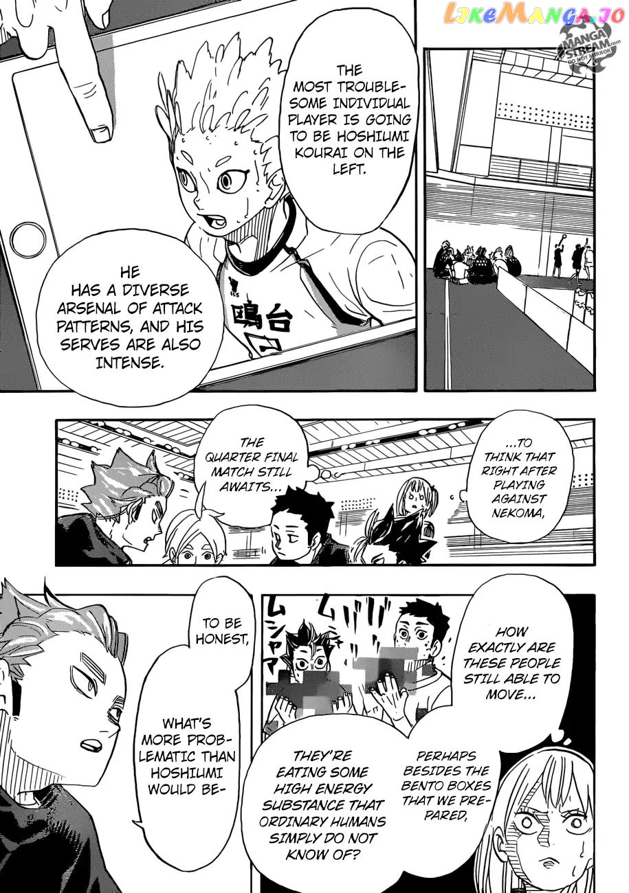 Haikyuu!! chapter 338 - page 6