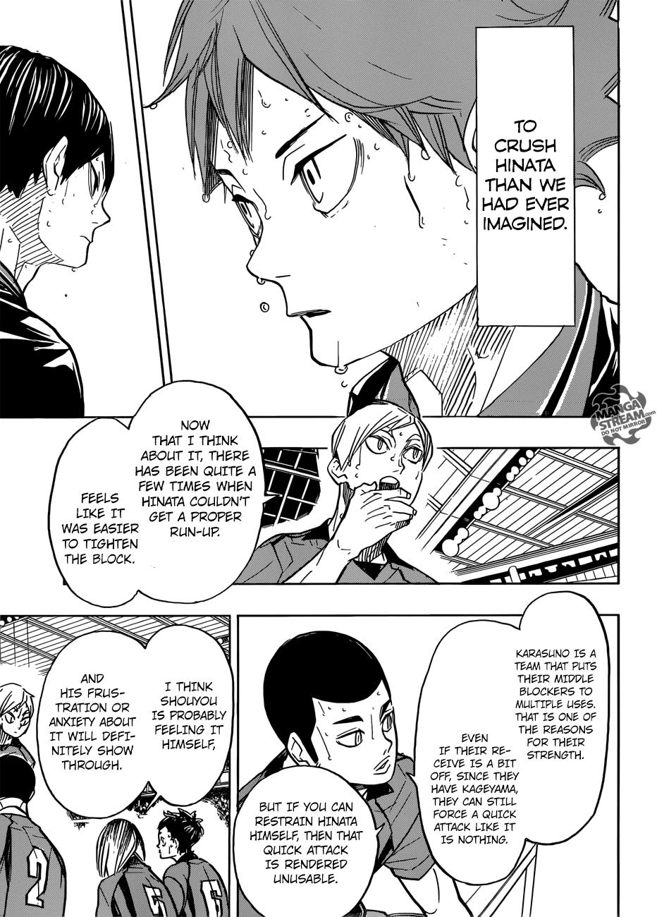 Haikyuu!! chapter 310 - page 14