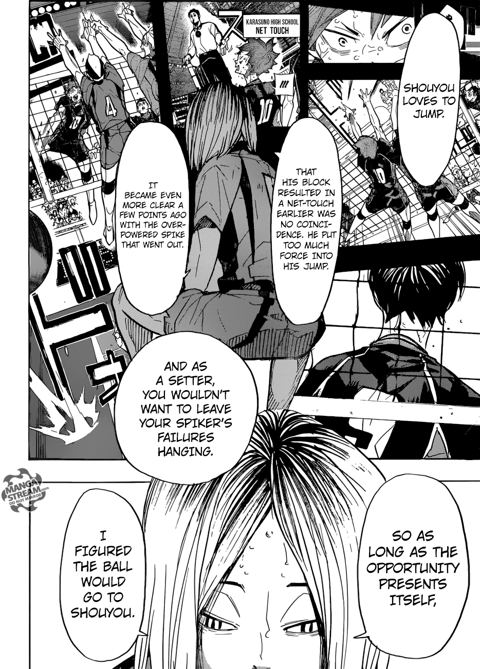 Haikyuu!! chapter 310 - page 15