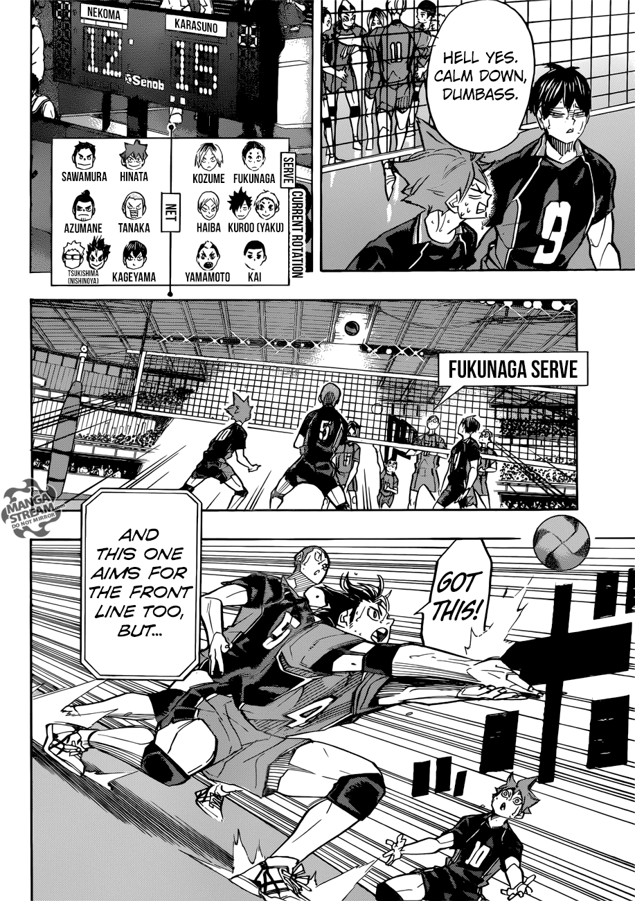 Haikyuu!! chapter 310 - page 2