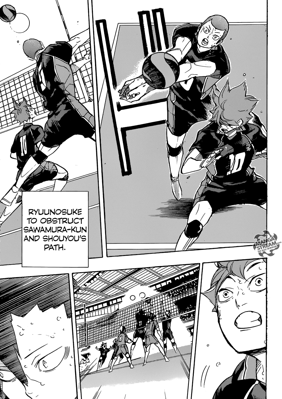 Haikyuu!! chapter 311 - page 14