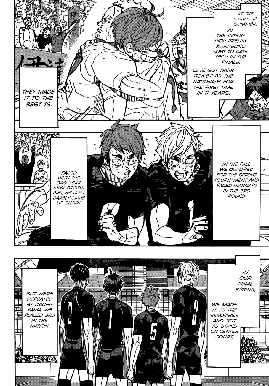 Haikyuu!! chapter 370 - page 4