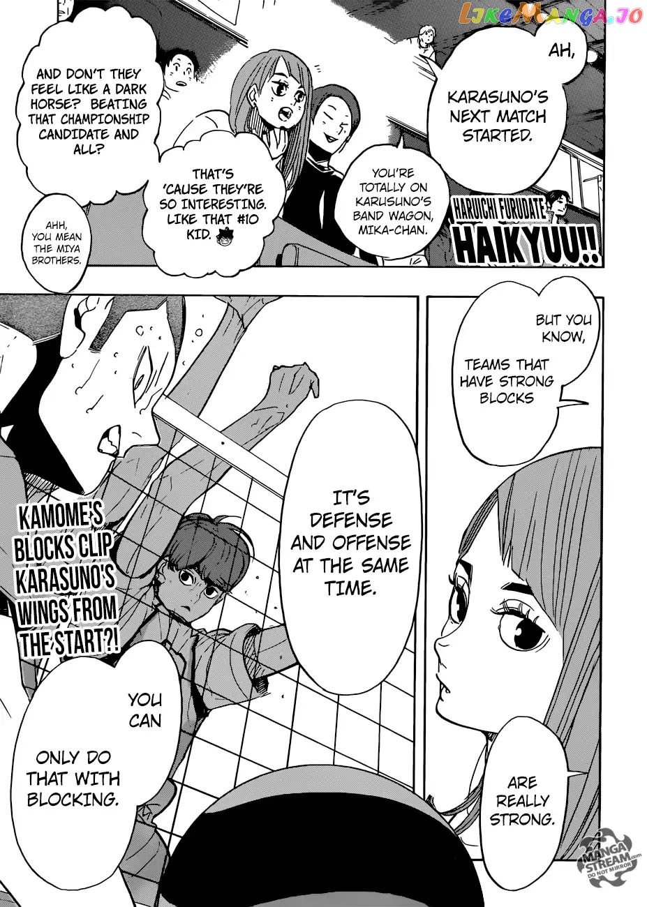 Haikyuu!! chapter 341 - page 1