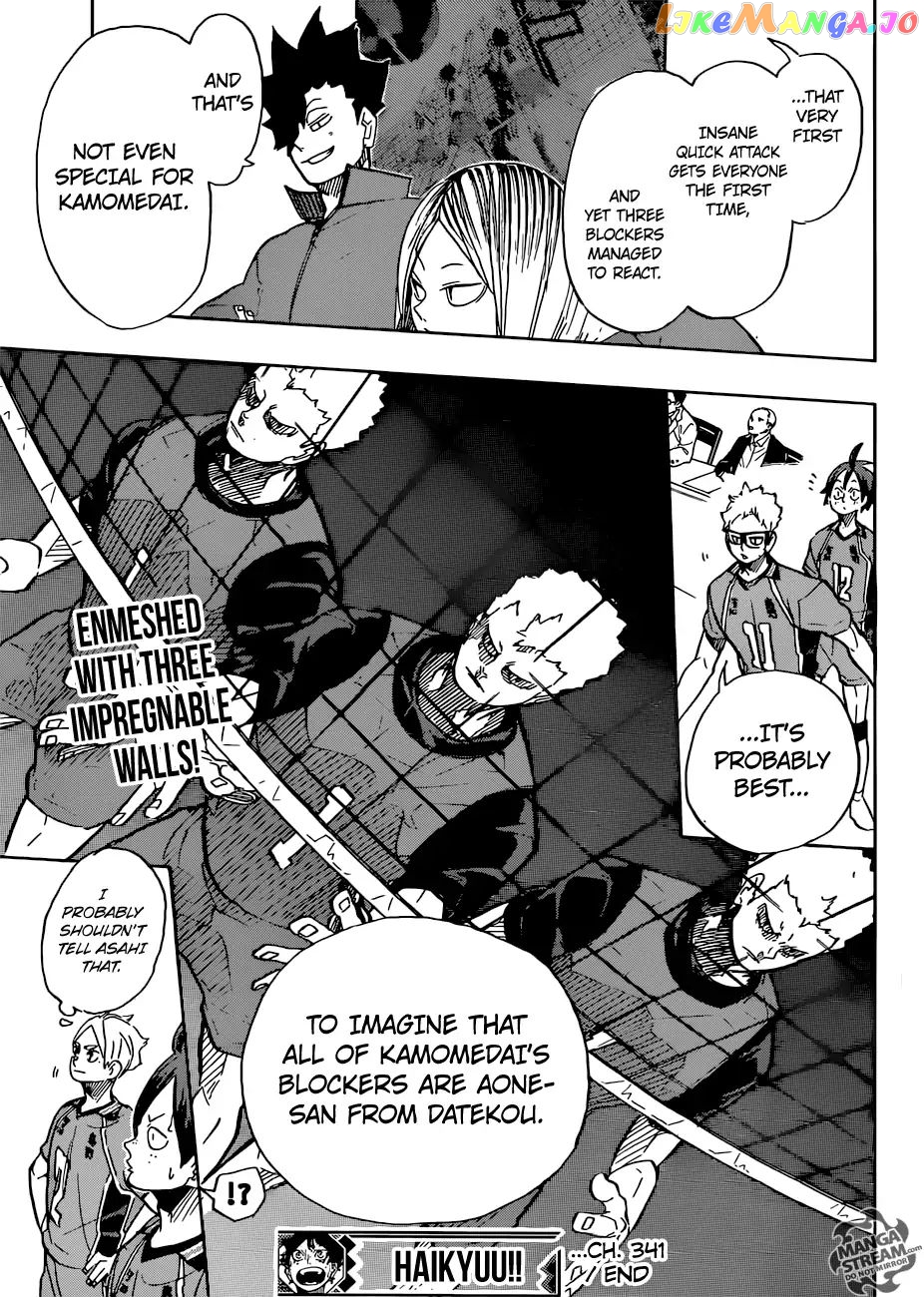 Haikyuu!! chapter 341 - page 17