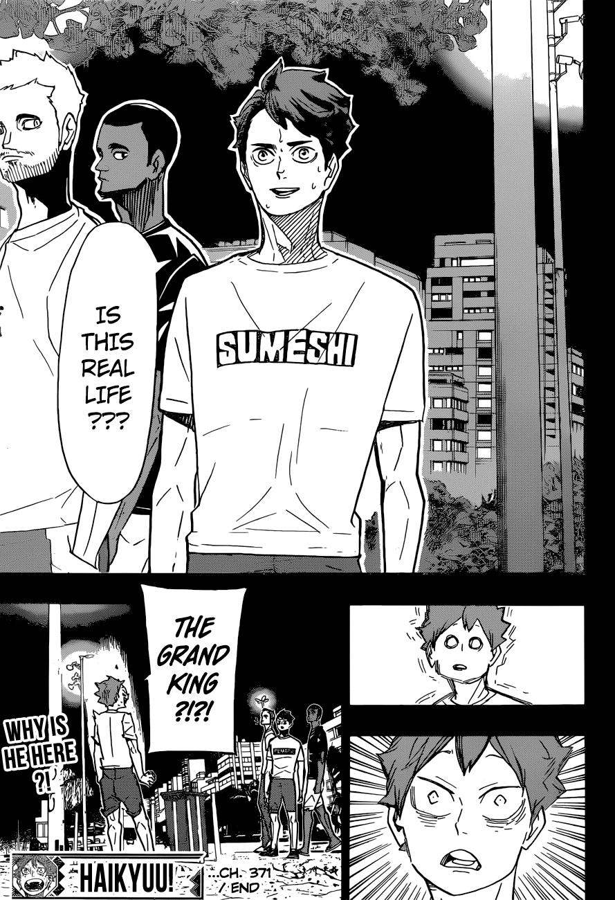 Haikyuu!! chapter 371 - page 20