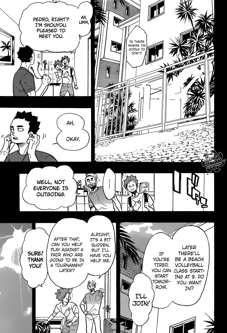 Haikyuu!! chapter 371 - page 8