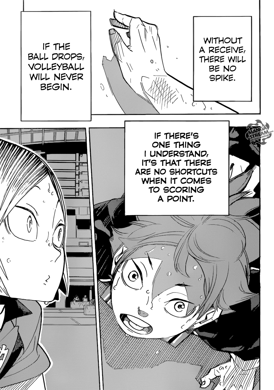 Haikyuu!! chapter 313 - page 13