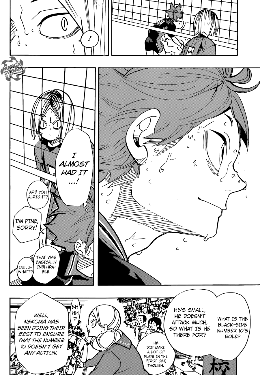 Haikyuu!! chapter 313 - page 19