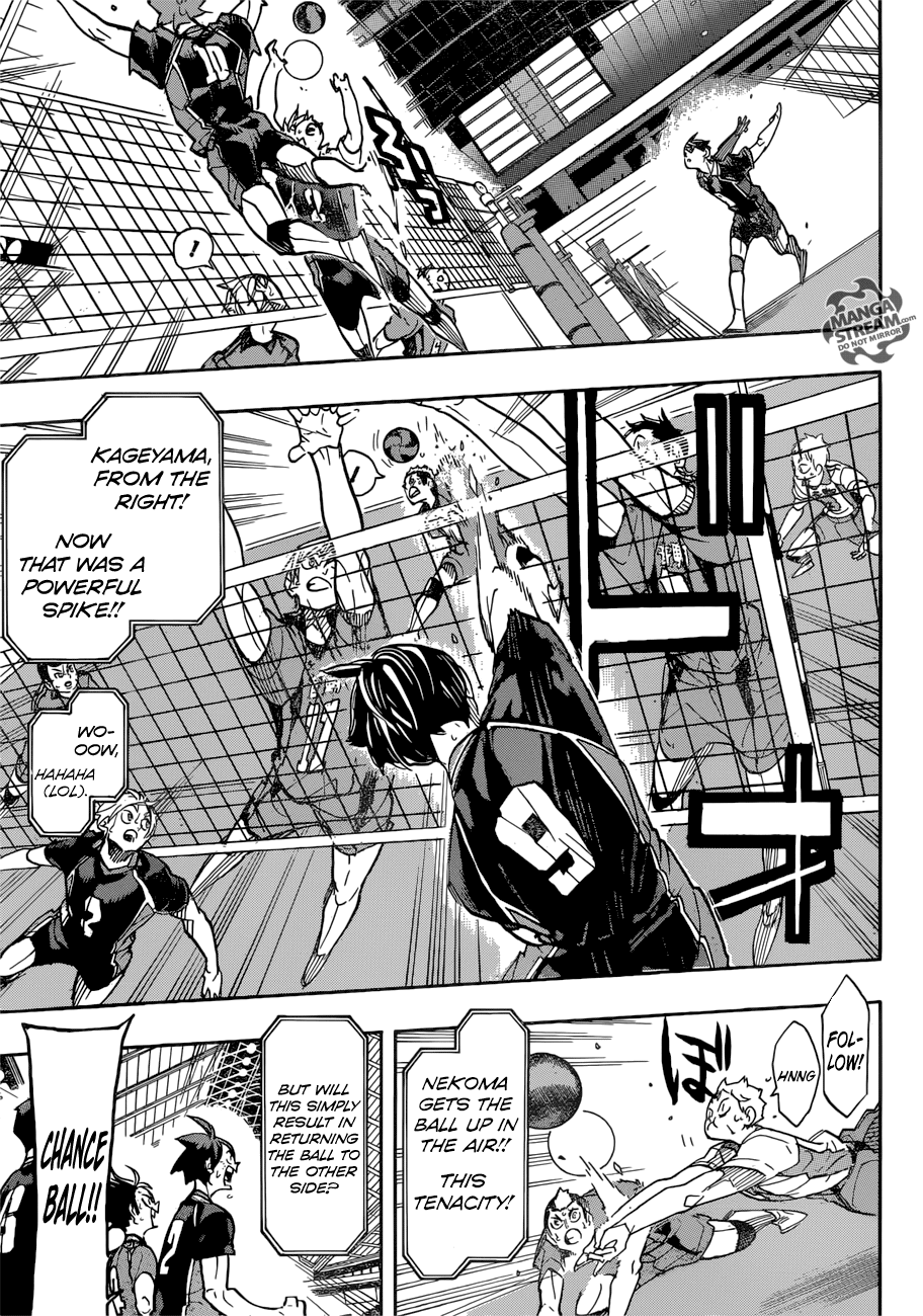 Haikyuu!! chapter 313 - page 9