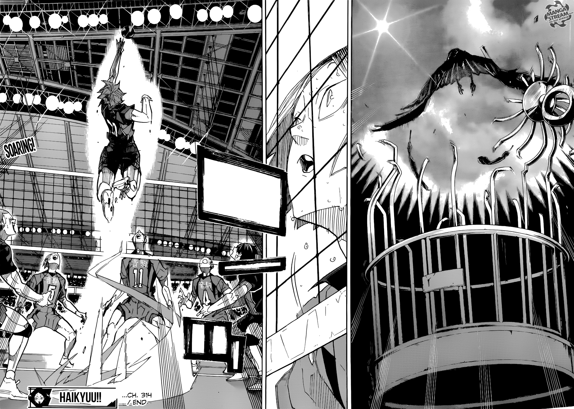 Haikyuu!! chapter 314 - page 15