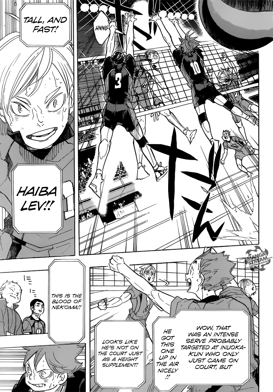 Haikyuu!! chapter 316 - page 17