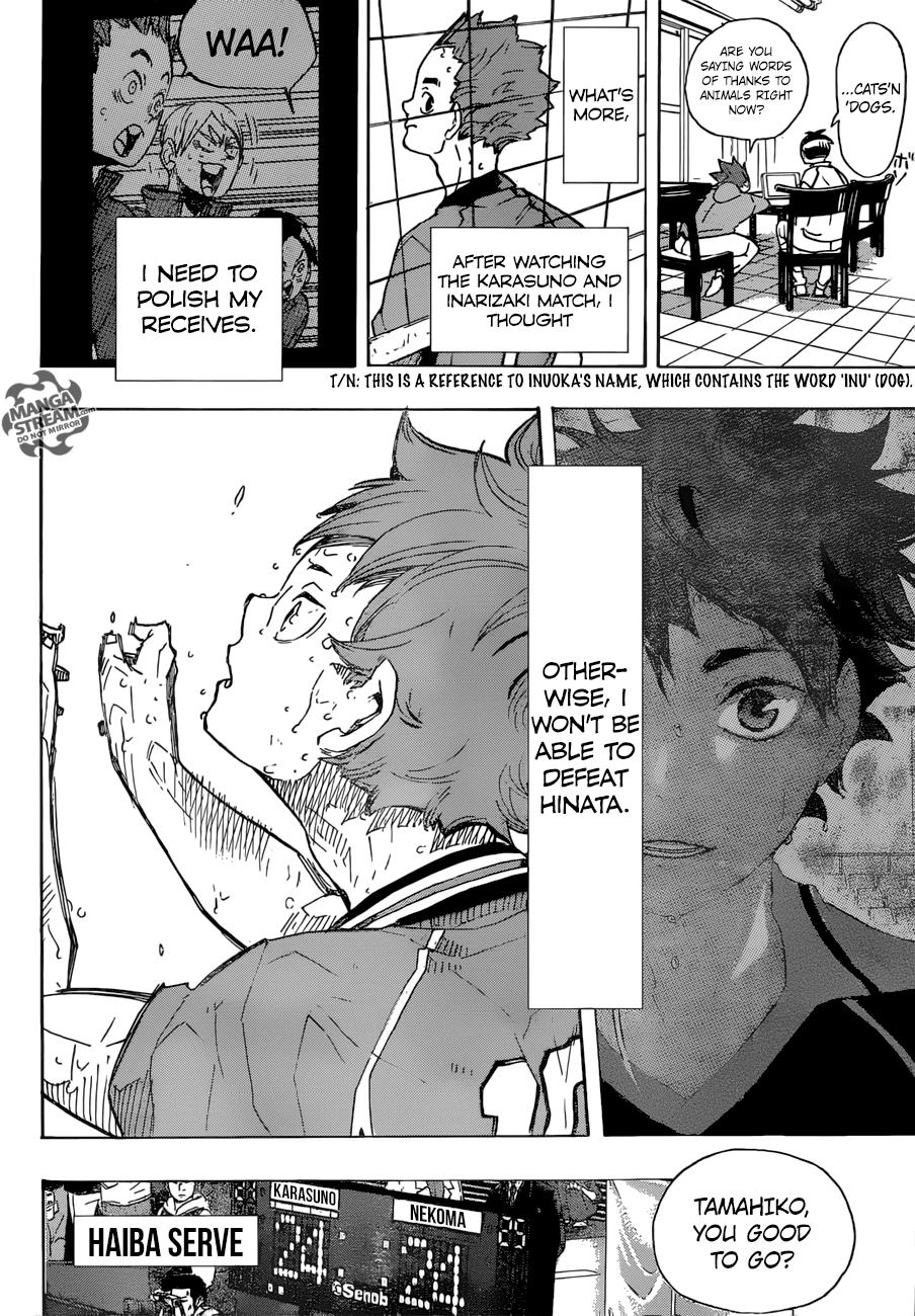 Haikyuu!! chapter 316 - page 18