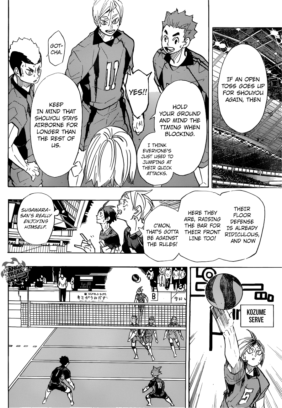 Haikyuu!! chapter 316 - page 4