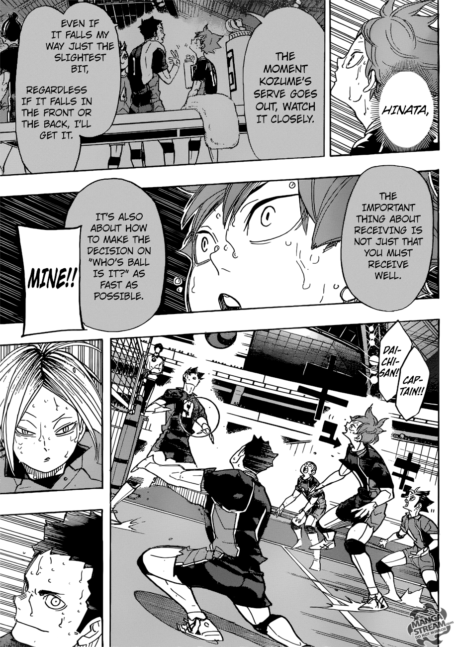 Haikyuu!! chapter 316 - page 5