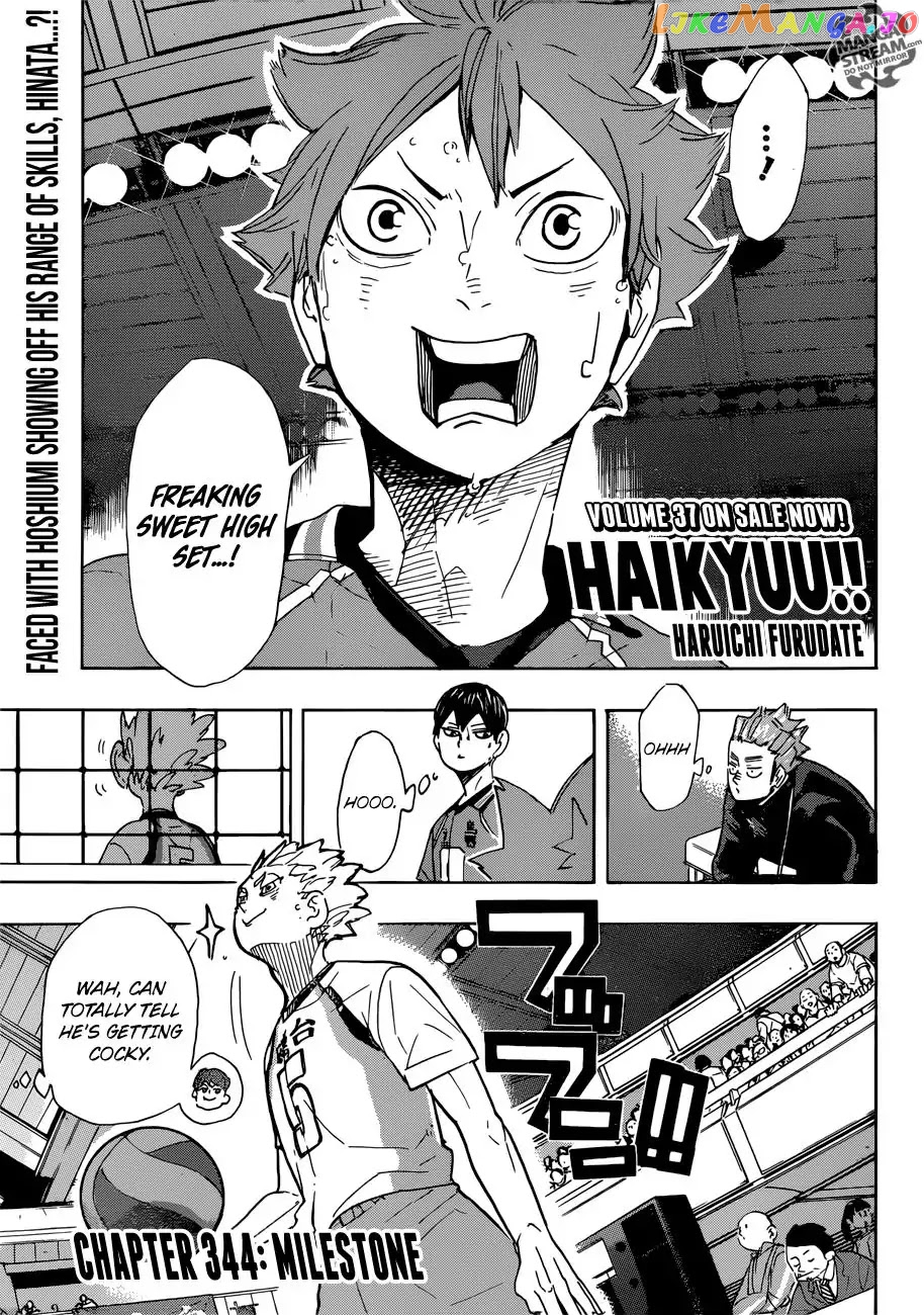 Haikyuu!! chapter 344 - page 1