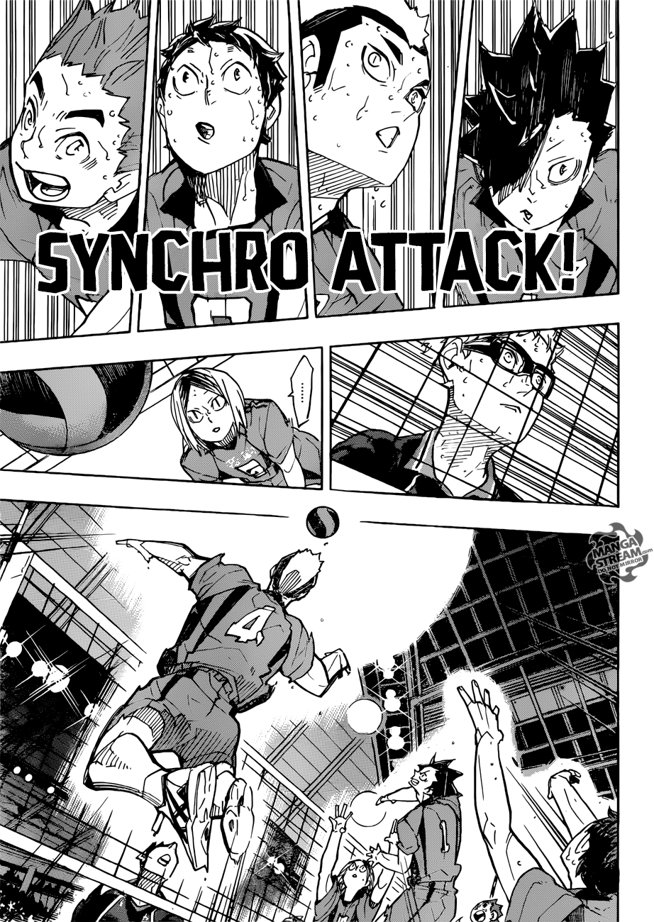 Haikyuu!! chapter 317 - page 15