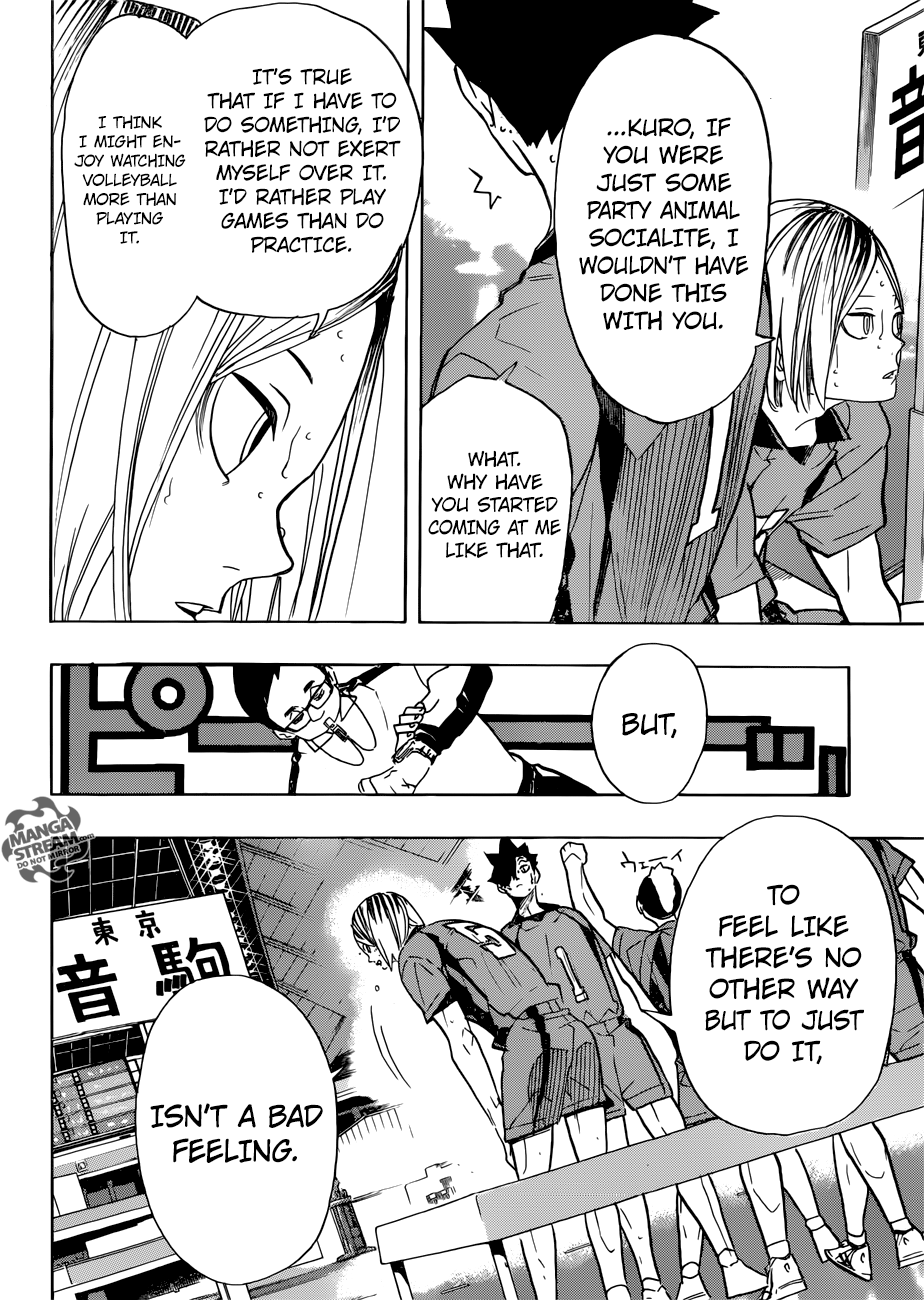 Haikyuu!! chapter 318 - page 17