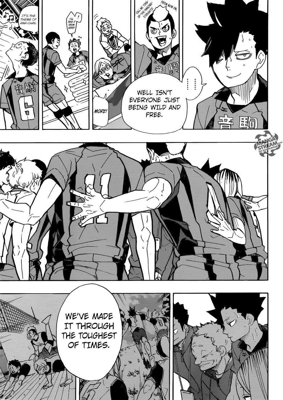 Haikyuu!! chapter 318 - page 18