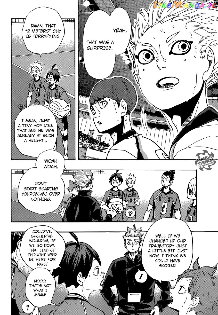 Haikyuu!! chapter 346 - page 9