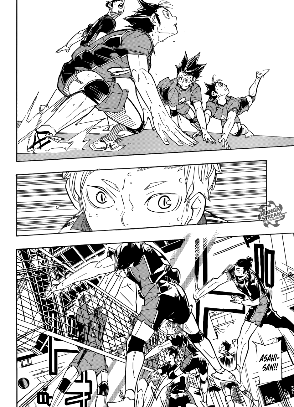 Haikyuu!! chapter 319 - page 15