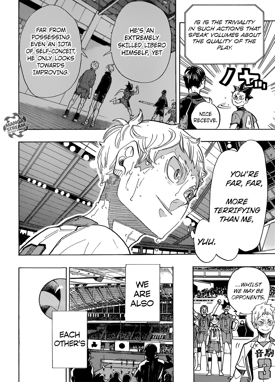 Haikyuu!! chapter 319 - page 17