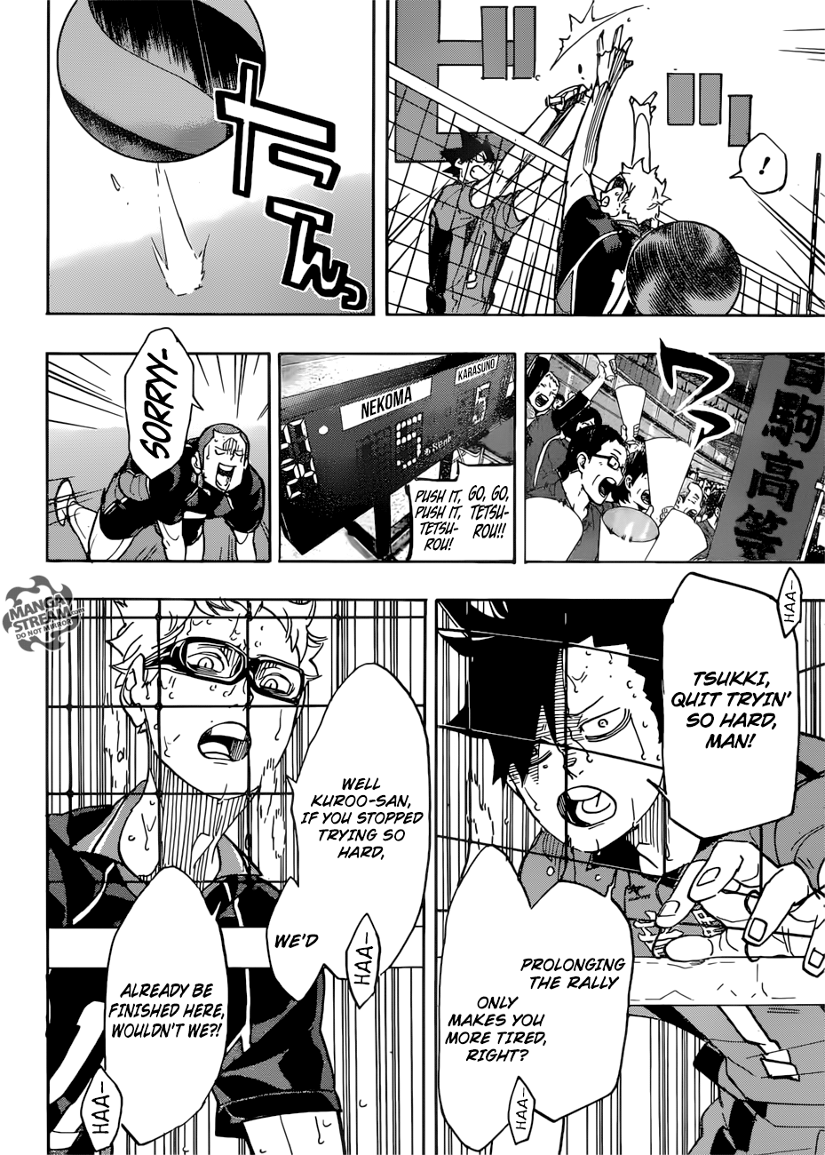 Haikyuu!! chapter 320 - page 6