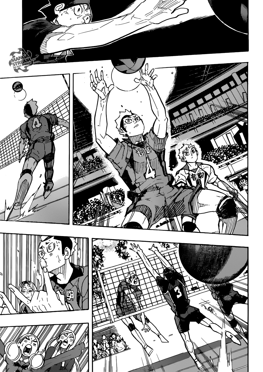 Haikyuu!! chapter 321 - page 10