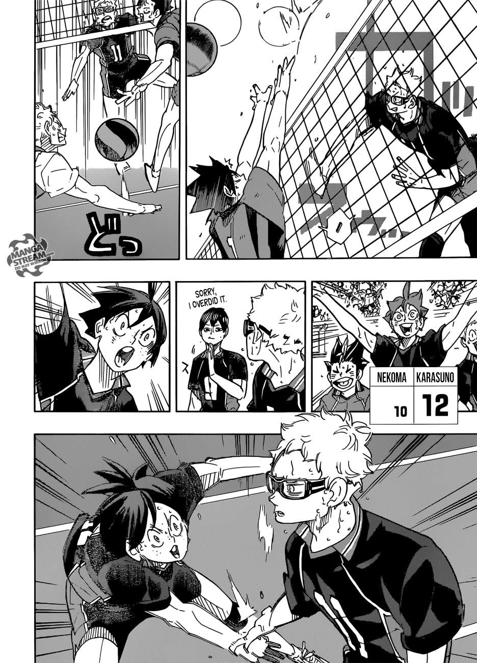 Haikyuu!! chapter 321 - page 9