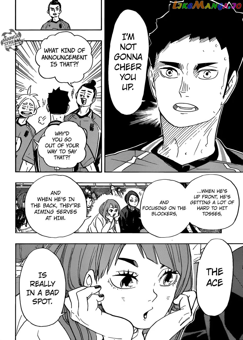 Haikyuu!! chapter 349 - page 15