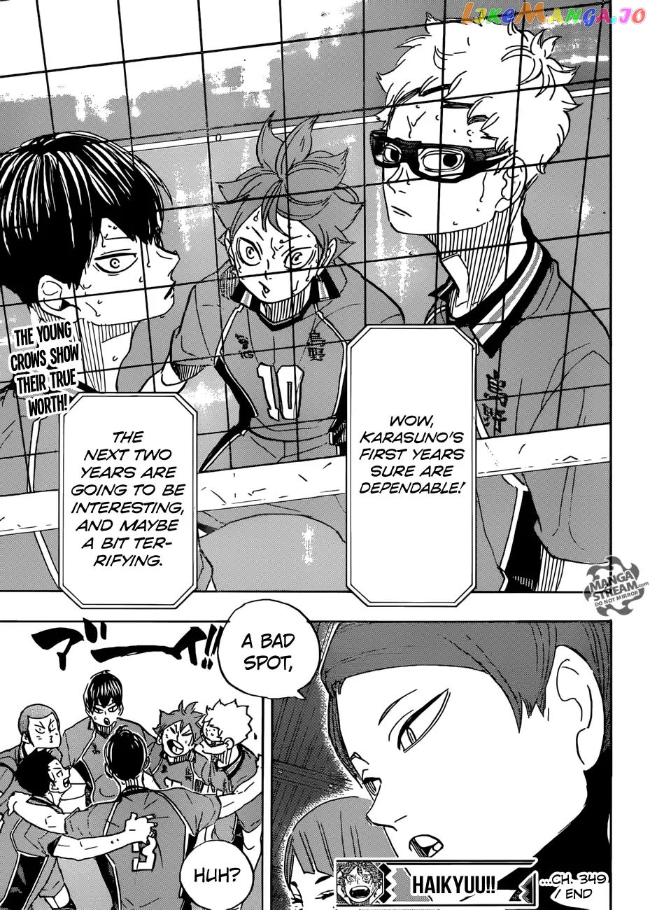 Haikyuu!! chapter 349 - page 20