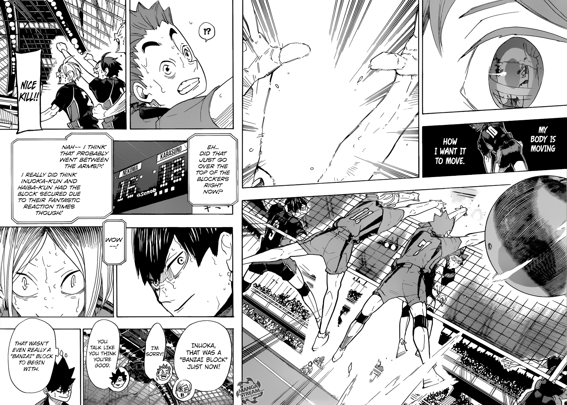 Haikyuu!! chapter 322 - page 10