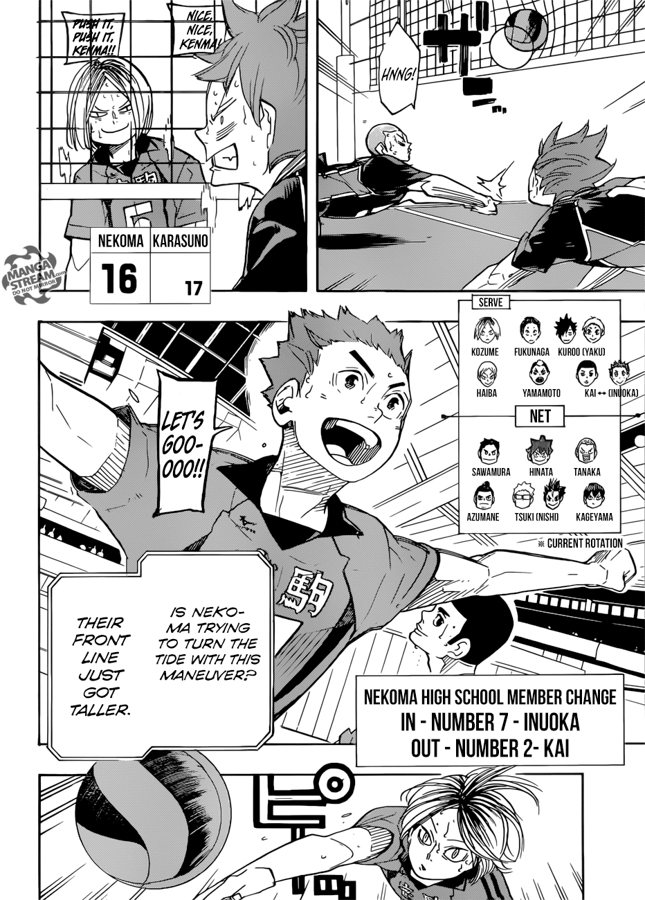 Haikyuu!! chapter 322 - page 8