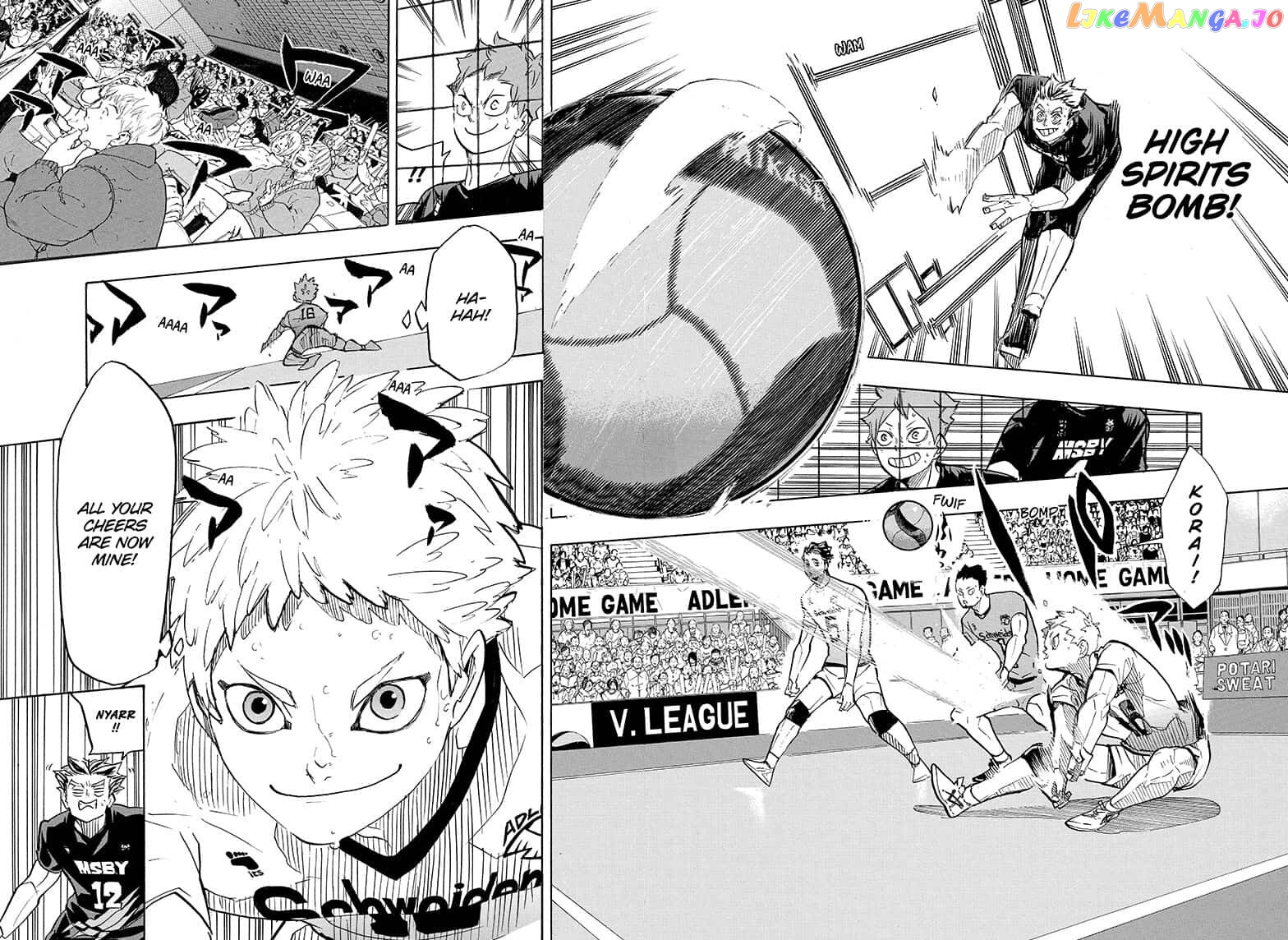 Haikyuu!! chapter 382 - page 6