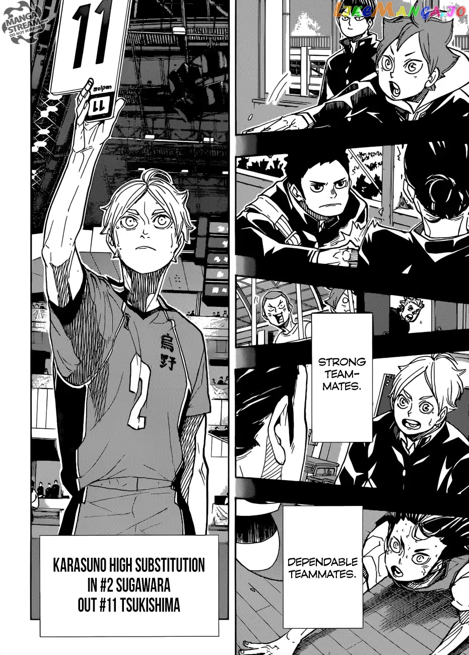 Haikyuu!! chapter 352 - page 15